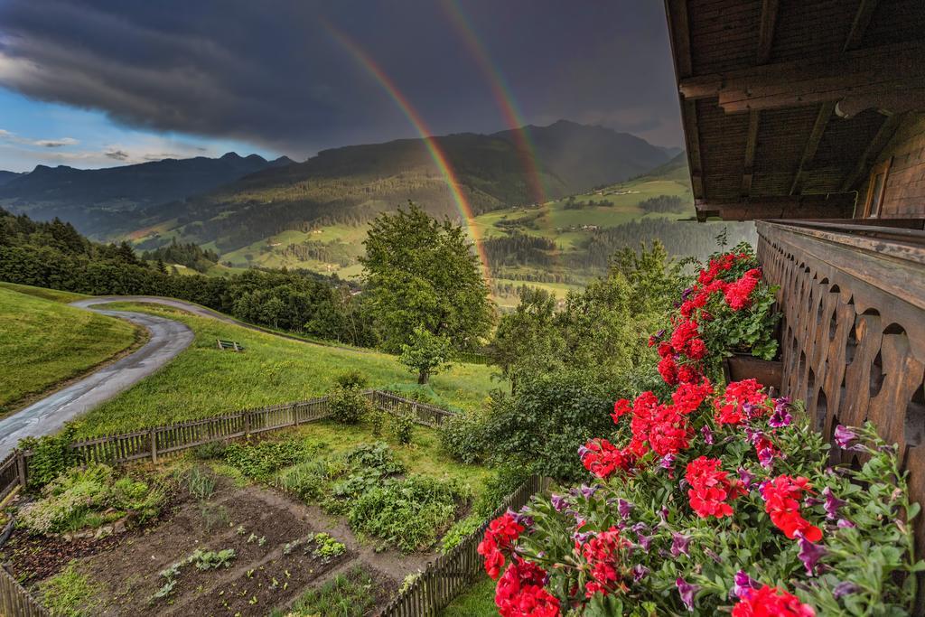 Вилла Bauernhof Bachrain Таксенбах Экстерьер фото